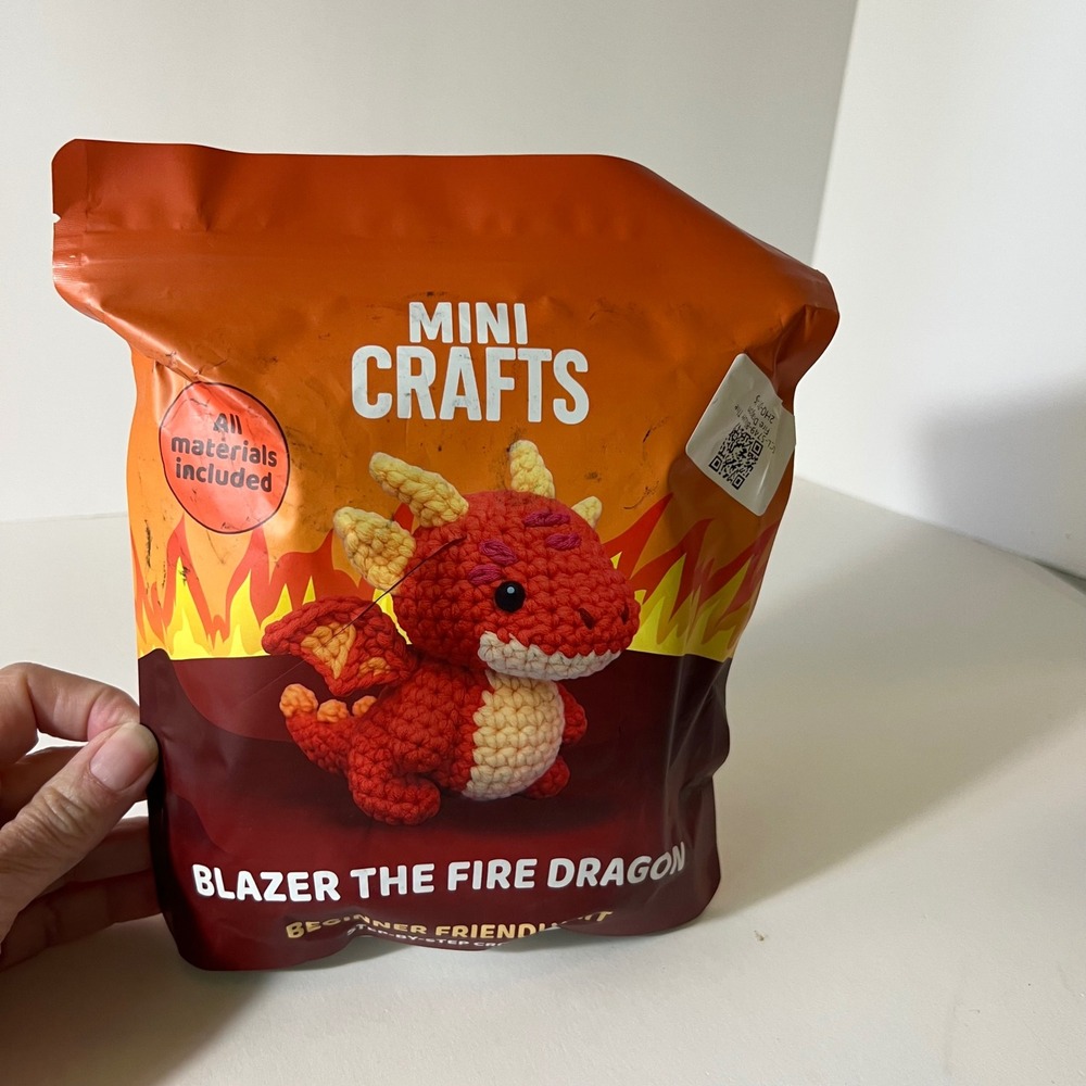 Mini Crafts Blazer The Fire dragon Kit Beginner Friendly NIP